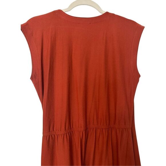 Eileen Fischer Wrap-Front Cropped Jumpsuit Small Petite - Picture 6 of 7